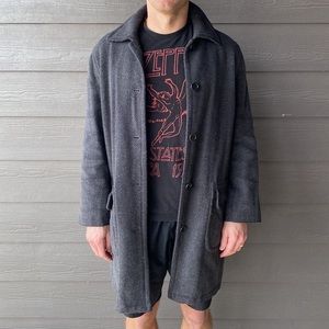 Men’s J Crew Wool Tweed Pea Coat